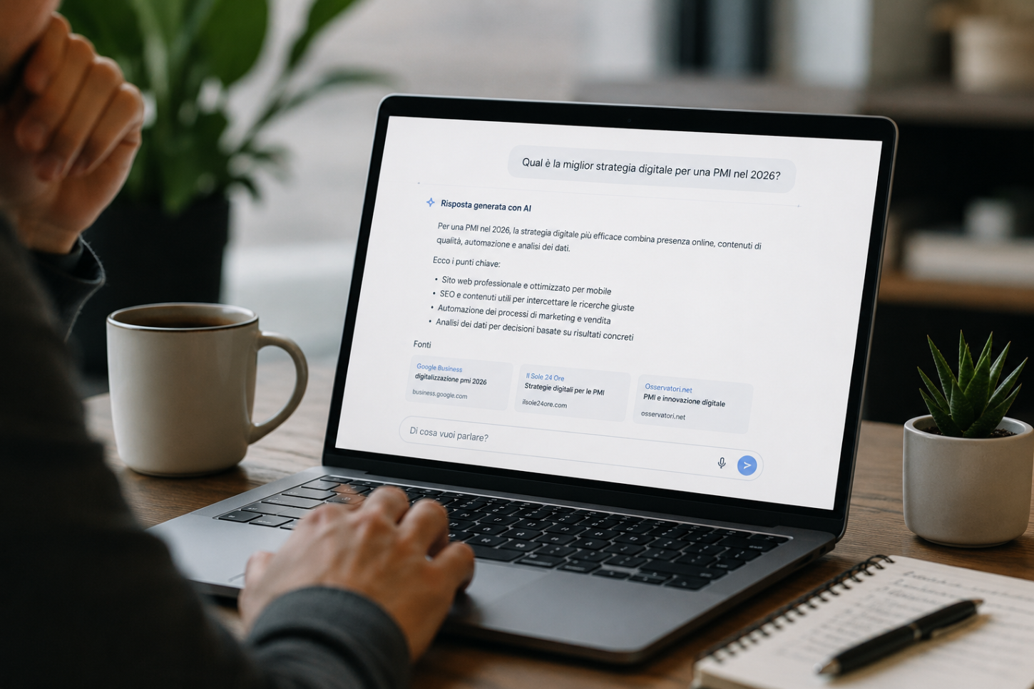 Essere primi su Google potrebbe non bastare più: SEO e ricerca AI