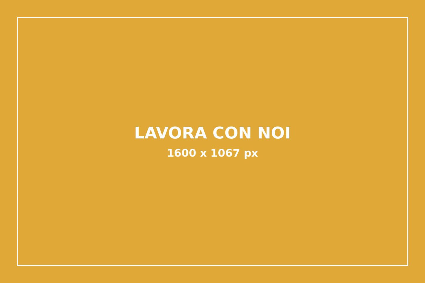Immagine dimostrativa per la pagina Lavora con noi
